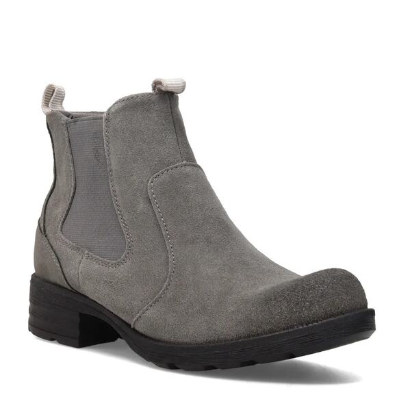 NIB Earth Origins Roxana 8W WIDE Chelsea Ankle Booties Boots Iron Grey Suede - Picture 12 of 12